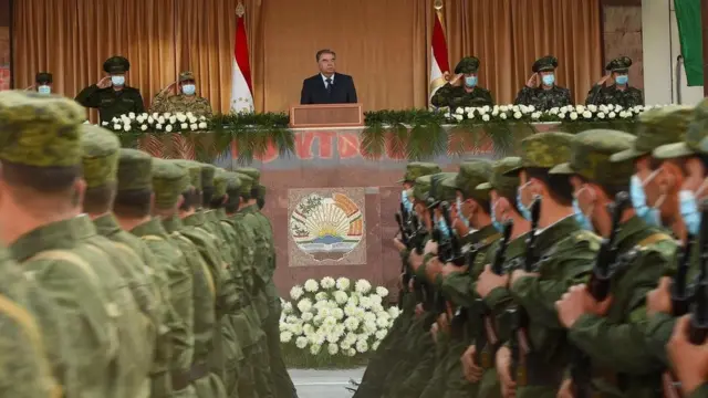 Тожикистондаги ҳарбий машқлар