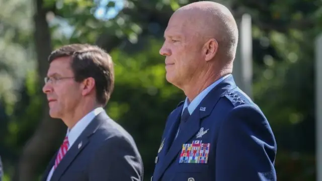 ABD Uzay Kuvvetleri Komutanı olarak atanan General Raymond.