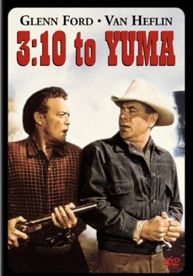 Cartel de la película "3:10 to Yuma", de 1957.