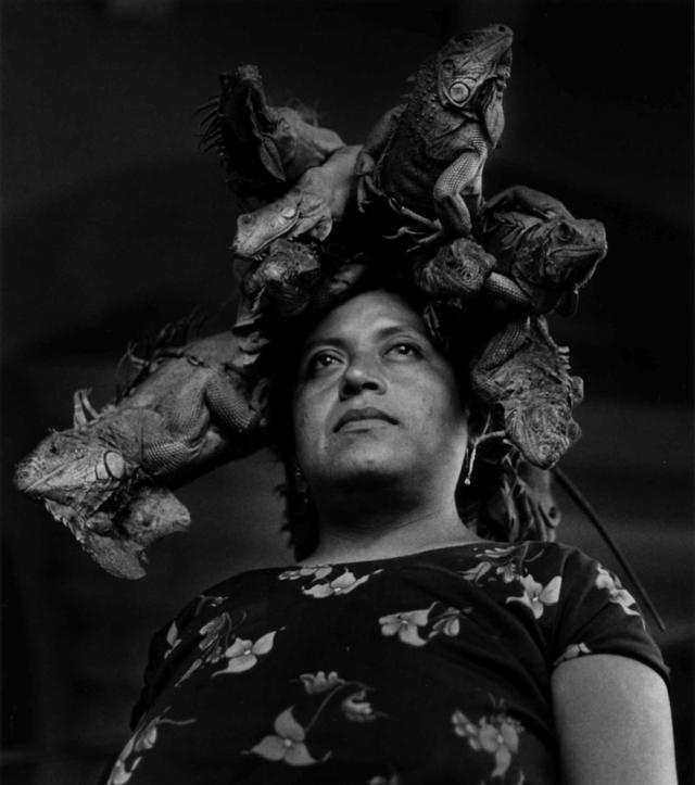 Nuestra señora de las iguanas, Juchitán, México, 1979.