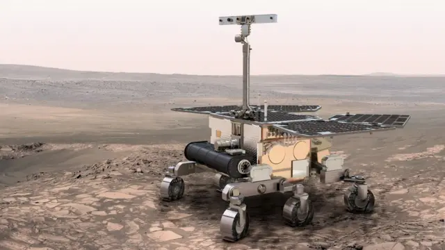Ровер ExoMars в представлении художника
