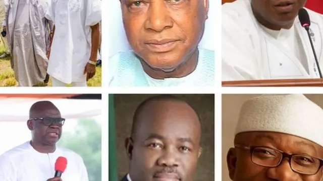 Aworan awọn Gomina ana ni Naijiria