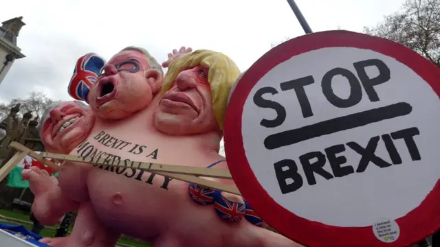 Карикатура на сторонников брексита