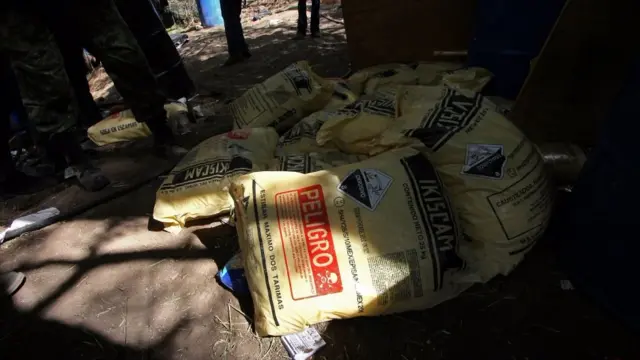 Las sustancias para elaborar drogas sintéticas son extremadamente tóxicas.