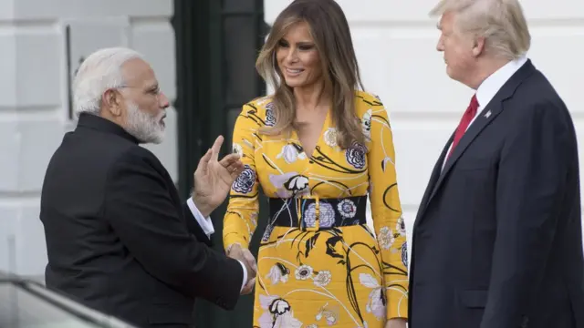 ट्रंप, मेलिना और मोदी