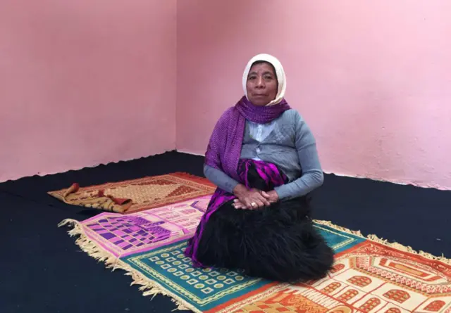 Mujer chamula musulmana