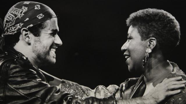 George Michael e Aretha Franklin
