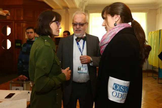 Спостерігачі ОБСЄ працювали на виборах в Україні