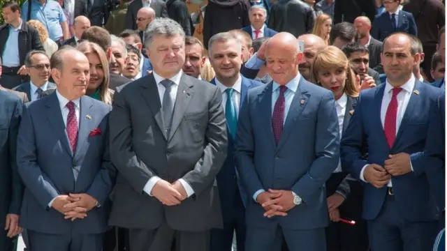 Труханов и Порошенко