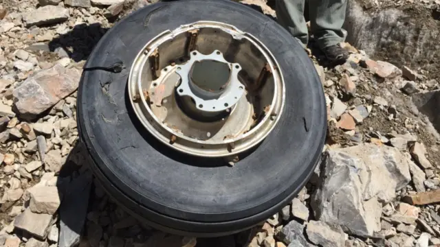 Roda do trem de pouso