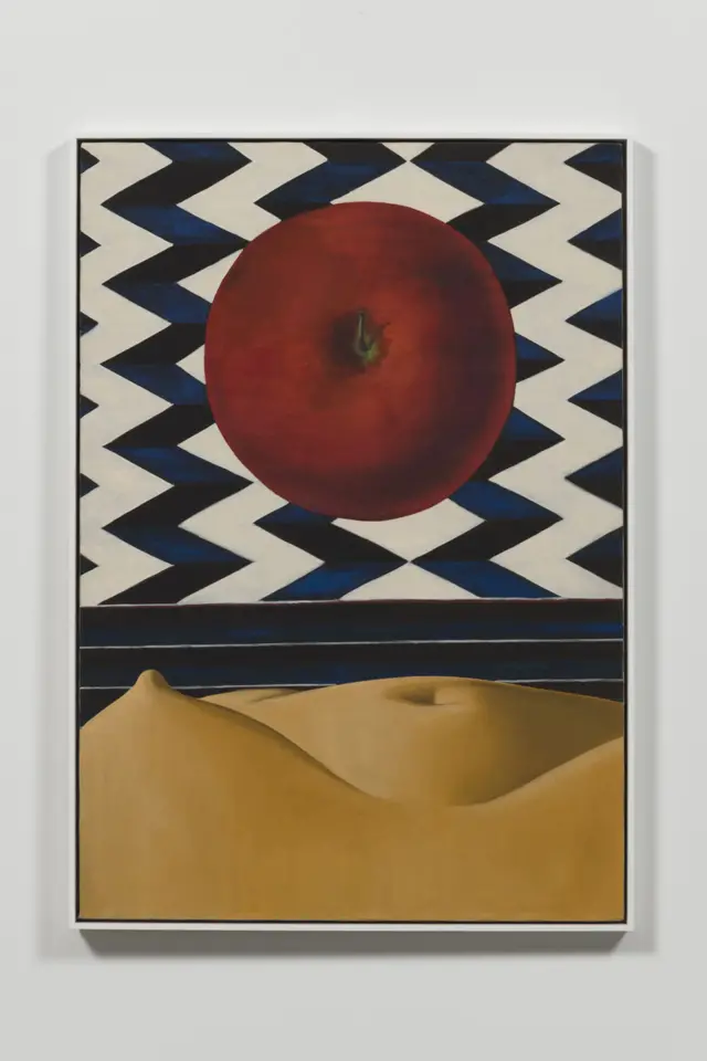 Luchita Hurtado, Sin título 1971, Óleo, Unique, 127 x 88.6 cm, © Luchita Hurtado, Cortesía de la artista y Hauser & Wirth, Foto: Jeff McLane