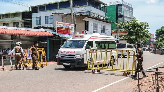 COVID patients in Sri Lanka