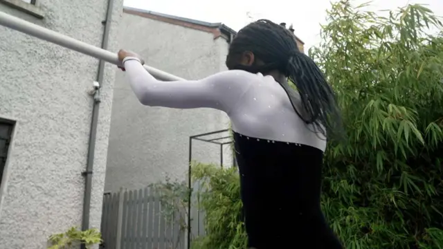 메달을 받지 못한 소녀