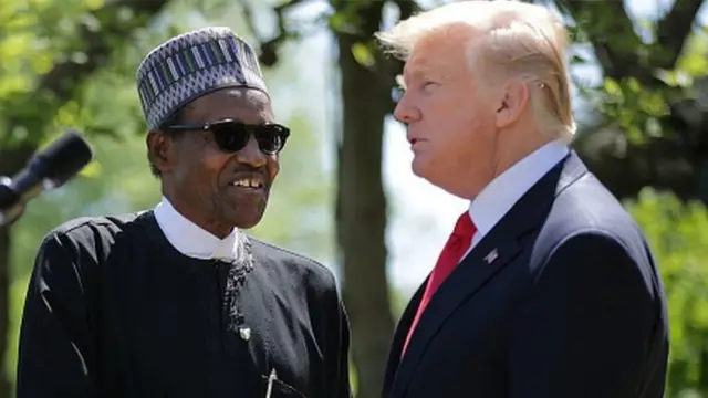 Shugaba Buhari na Najeriya da Shugaba Trump na Amurika