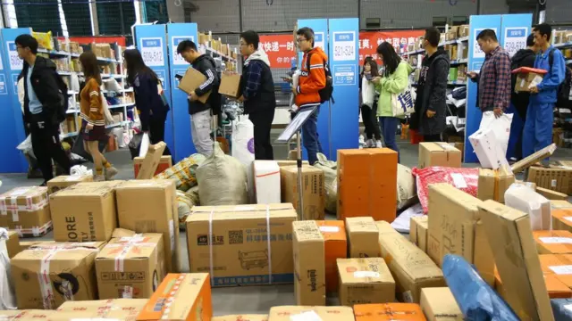 Хитойнинг Нанжинг шаҳридаги шоппинг фестивал