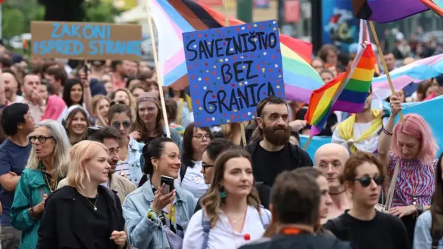 Masa na Povorci ponosa