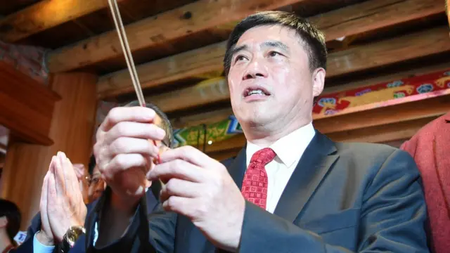 现任副主席，也曾任台北市长的郝龙斌