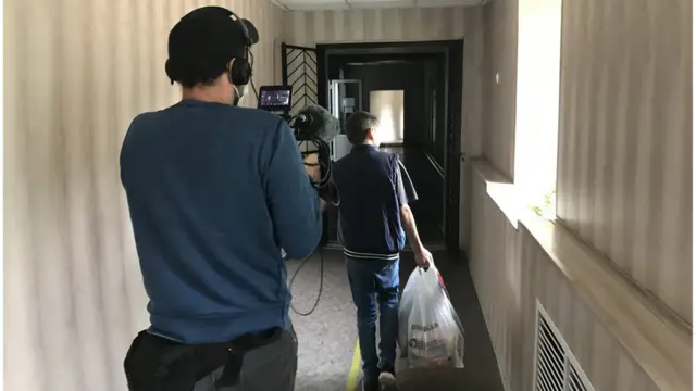 Бэкстейдж съемок