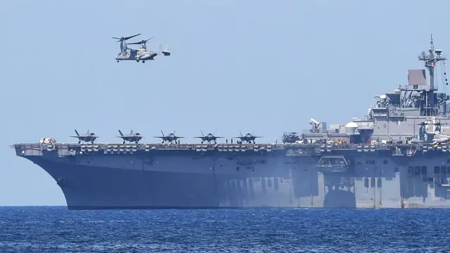 ২০১৯ সালে দক্ষিণ চীন সাগরে ফিলিপিন্সের সাথে আমেরিকার যৌথ নৌ মহড়া