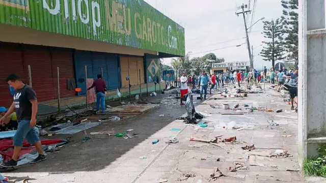 Área onde conflito aconteceu