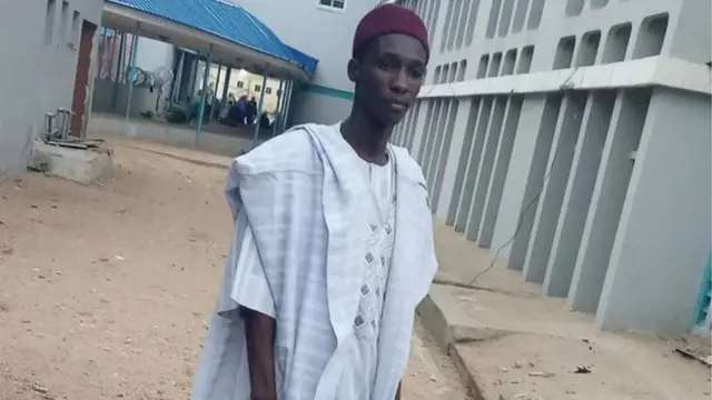 Daga Muhammad Bala Garba, Ɗalibi a Jami'ar Maiduguri.