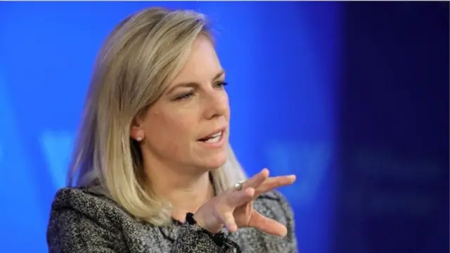 Onye ode akwụkwọ ndị Homeland Security na Amerịka bụ Kirstjen Nielsen ekwuputala na ndị gbara ọsọndụ ga-ele ule "ihe ize ndụ"