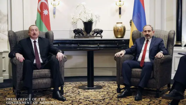 İlham Əliyev və Nikol Paşinyan