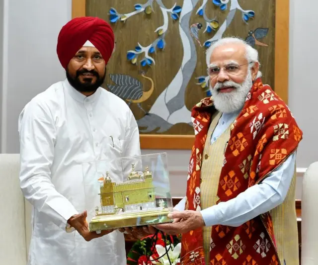 ਚਰਨਜੀਤ ਸਿੰਘ ਚੰਨੀ ਤੇ ਮੋਦੀ