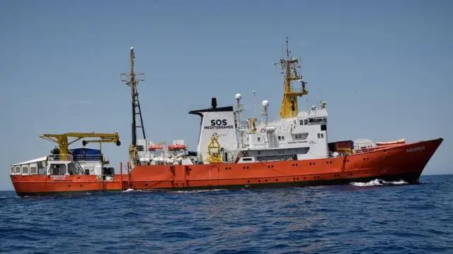 Ubwato SOS Méditerranée itariki 6 ukwezi kwa gatanu 2018