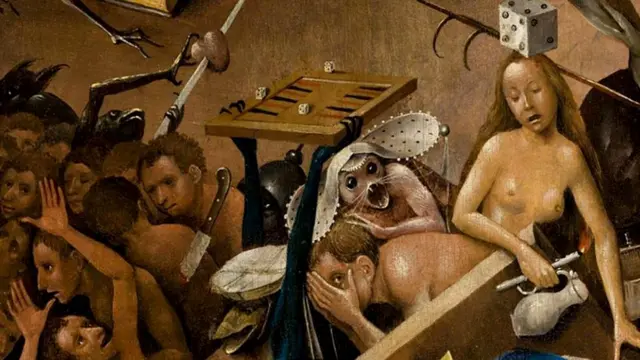 Фрагмент картины Босха