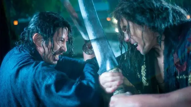 Кадр із серіала "Ікусагамі: Останній самурай"