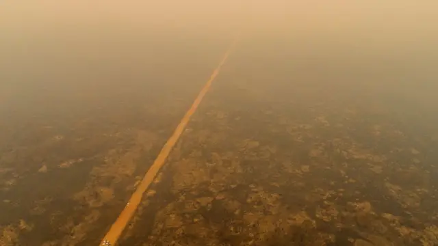 Fumaça no Mato Grosso do Sul