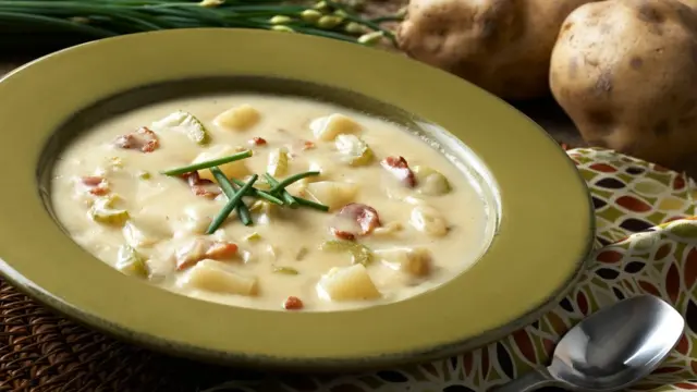 Картофельный суп.