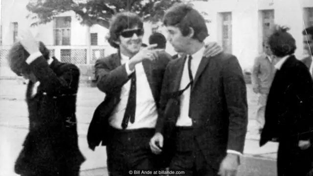 The American Beetles (прически и костюмчики действительно очень похожи)