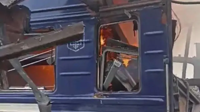 Потяг, що палає 