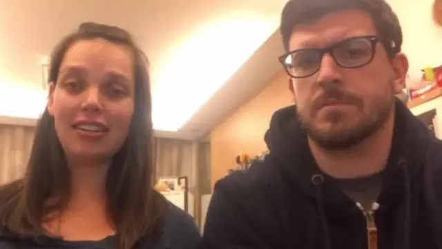 Jason Neil and Sophie Hunt