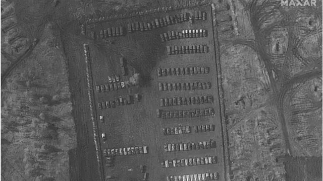 Російський військовий табір біля Воронежа