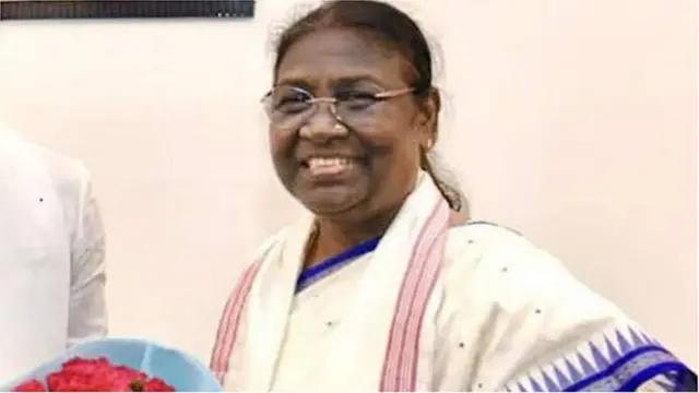 દ્રૌપદી મુર્મૂ ભારતના રાષ્ટ્રપતિ
