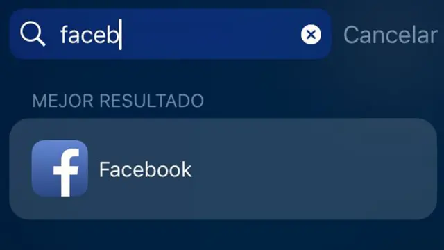 Pantallazo de Facebook.