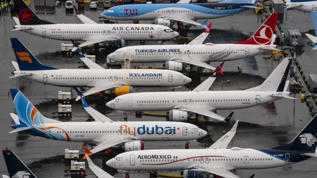 Авиалайнеры Boeing 737 MAX