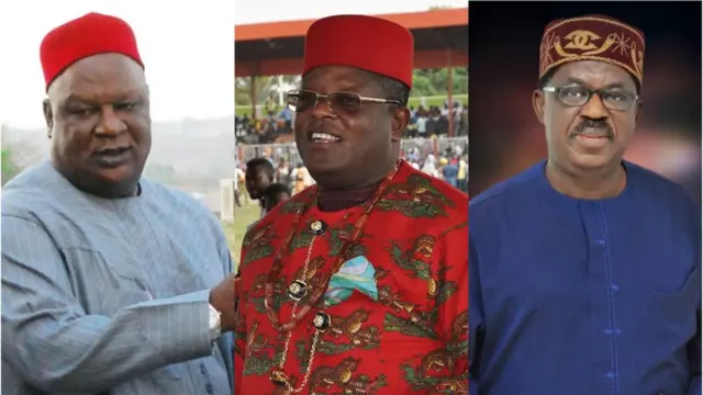 Anyim Pius Anyim, Dave Umahi, Sam Egwu