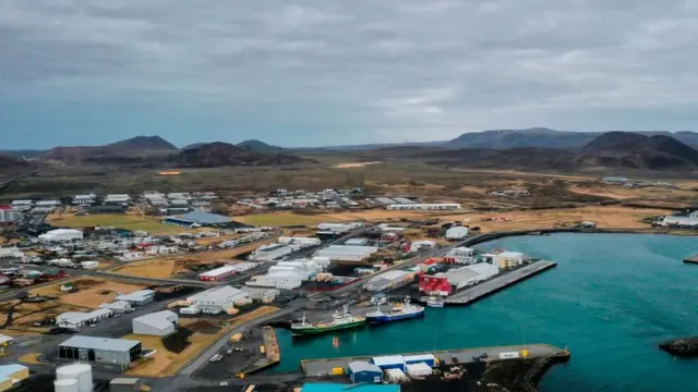 Grindavik, na Islândia