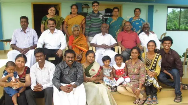 అన్నాదురై కుటుంబం