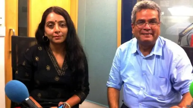 ਰੇਹਾਨ ਫਜ਼ਲ ਅਤੇ ਰਚਨਾ ਬਿਸ਼ਟ ਰਾਵਤ ਬੀਬੀਸੀ ਦੇ ਦਫ਼ਤਰ ਵਿੱਚ