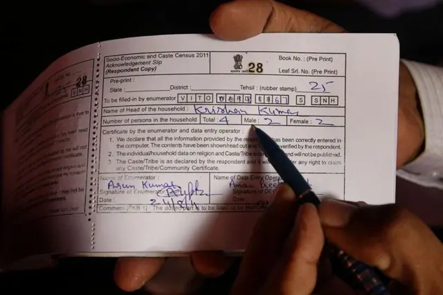 A 2011 unreleased survey recorded an astonishing 4.6 million caste names in India
