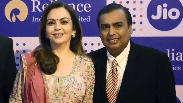 મુકેશ અંબાણી અને નીતા અંબાણી