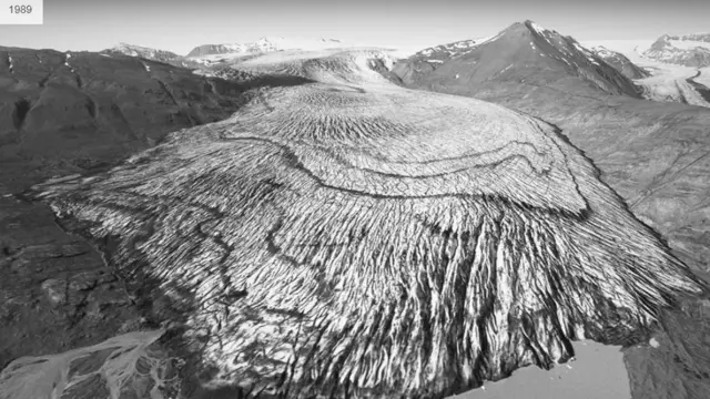 льодовик у 1989