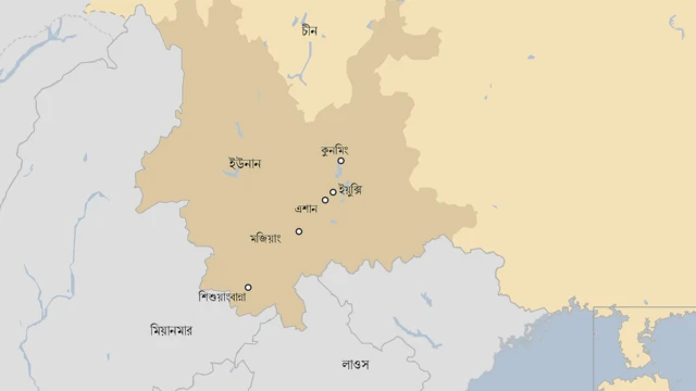 বন্য এশিয়ান হাতিরা যে পথে গেছে