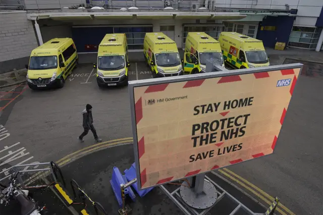 El hospital de la Royal Liverpool University, enero 2021