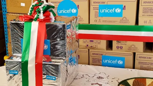 UNICEF yatanze imfashanyo y'imiti ifise agaciro karenga $1.300.000